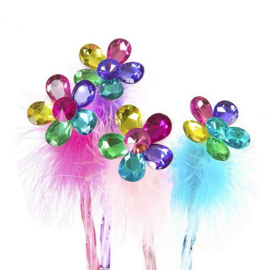 Stylos fleurs en perles AS