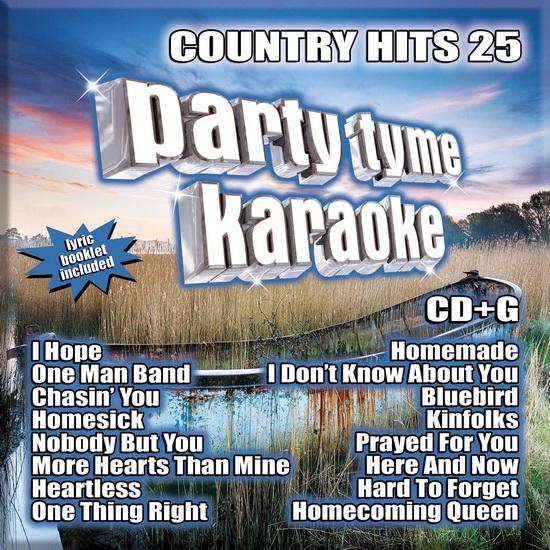 Party Tyme Karaoke: Country Hits 25 - COMPILATION KARAOKE