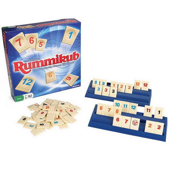 Jeu de stratégie Hasbro Rummikub Lettres Jeu de stratégie Hasbro Rummikub Lettres