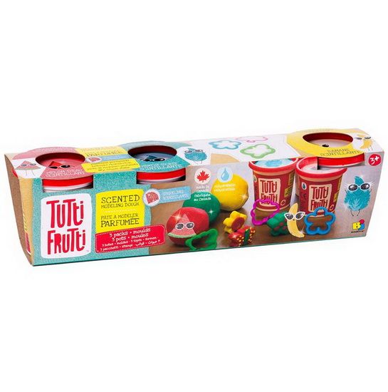 3 pots scintillants et moules