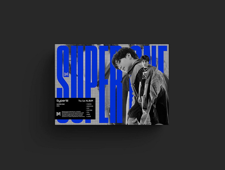 SuperM: The 1st Album Super One - Unit A version Taeyong & Taemin - SUPERM