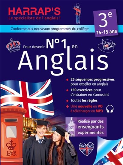 Pour devenir no 1 en anglais 3e : 14-15 ans - ROZENN ETIENNE