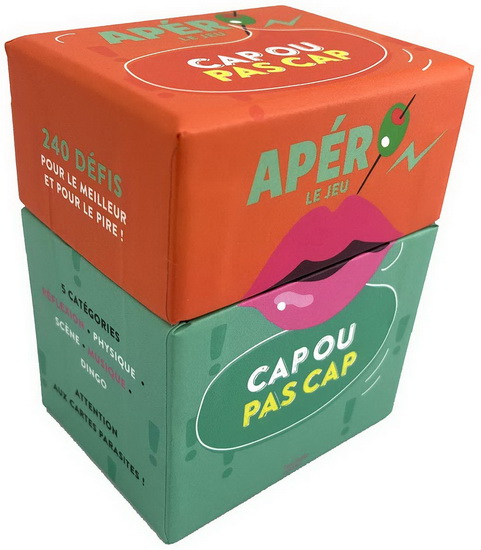 Apéro le jeu : cap ou pas cap Cof. - YVES CZERCZUK - AMÉLIE WEILL