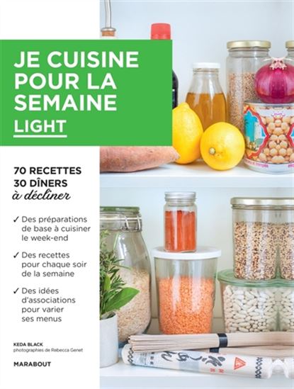 Je cuisine pour la semaine : light - KEDA BLACK