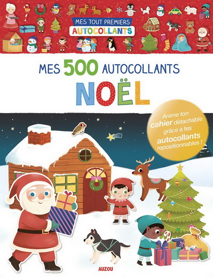 Noël : mes 500 autocollants - COLLECTIF