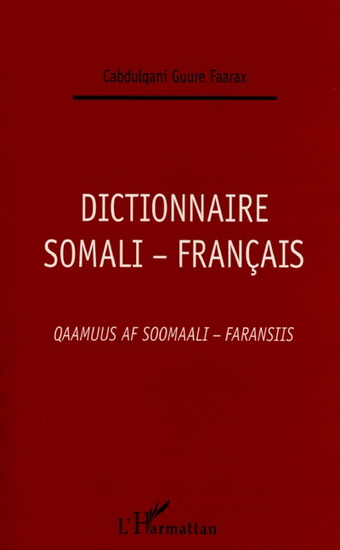 Dictionnaire somali-français - ABDULGHANI GOURE FARAH