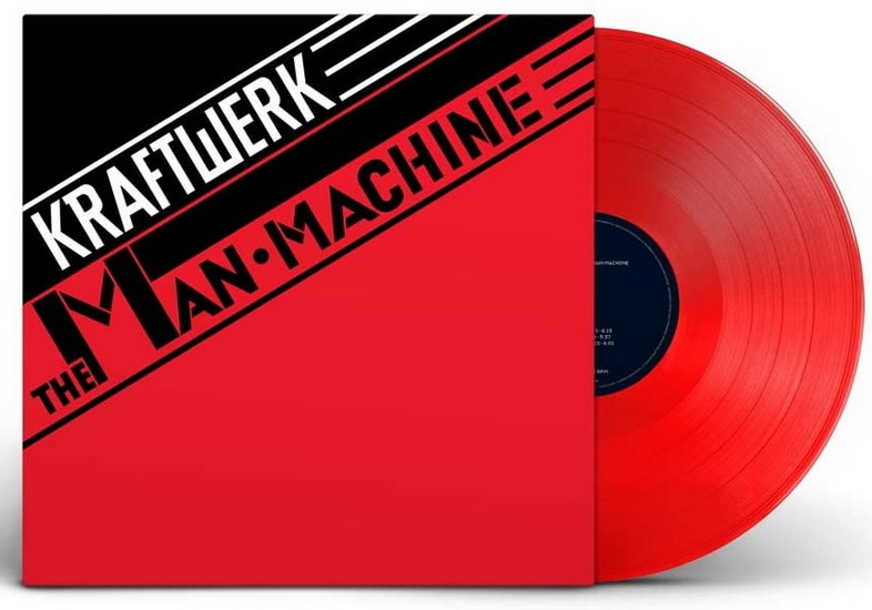 The Man- Machine (Vinyle Rouge - Édition Limitée) - KRAFTWERK