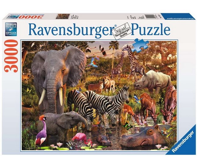 Animaux du continent africain 3000 mcx