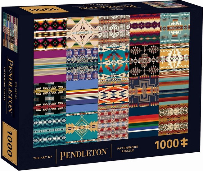 The Art of Pendleton Patchwork 1000-Piece Puzzle - PENDLETON WOOLEN MILLS