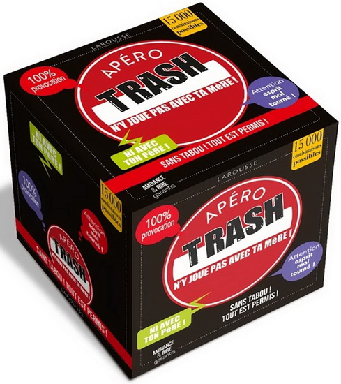 Apéro trash : n&#39;y joue pas avec ta mère ! : ni avec ton père ! N. éd. Cof. - GRÉGOIRE PEUVION