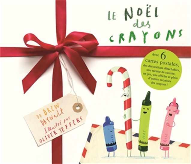 Le Noël des crayons - DREW DAYWALT - OLIVER JEFFERS