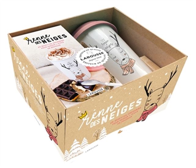 Renne des neiges : 28 recettes cocooning pour passer l&#39;hiver en douceur Cof. N. éd. - COLLECTIF