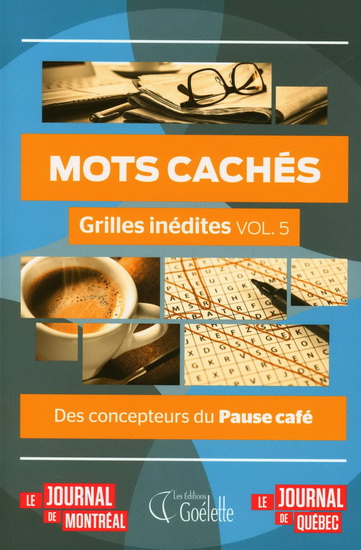 Mots cachés : grilles inédites T.05 - COLLECTIF