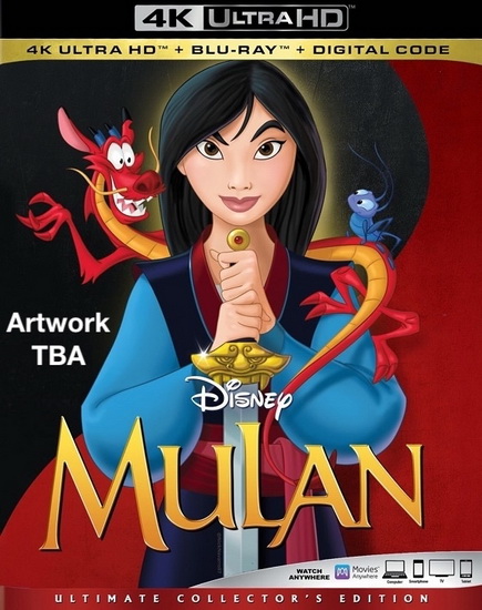 Mulan (Animated) (Ultimate Collection Edition) (4K + Blu-Ray) - BANCROFT TONY