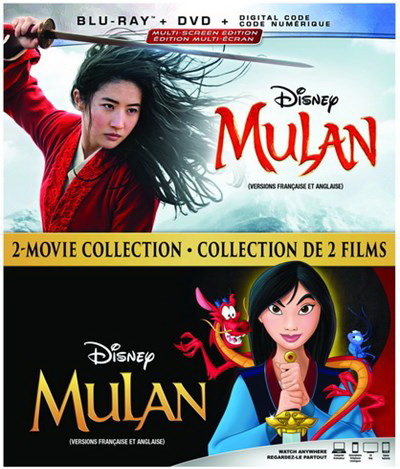 Mulan 2-Movie Collection (Live Action & Animated) (Blu-Ray+Dvd) - DIVERS
