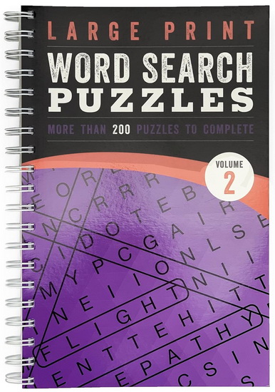 Large Print Word Search Puzzles: Volume 2 - COLLECTIF