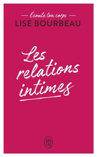 Les Relations intimes - LISE BOURBEAU