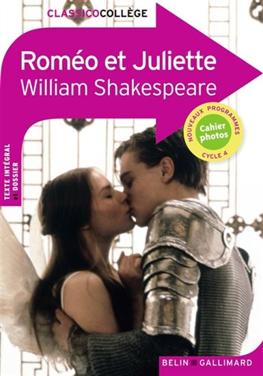 Roméo et Juliette : cycle 4, nouveaux programmes N. éd. - WILLIAM SHAKESPEARE