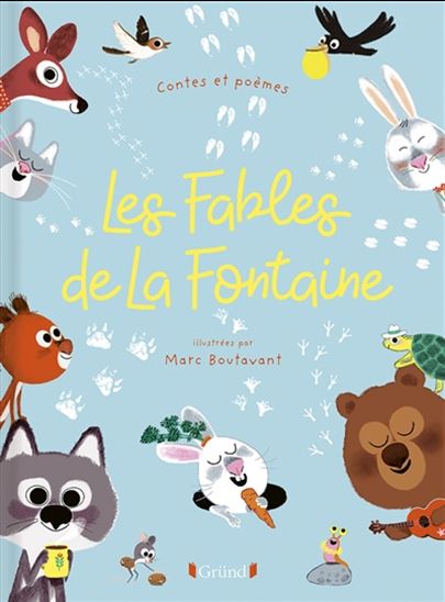 Les Fables de La Fontaine - JEAN DE LA FONTAINE - MARC BOUTAVANT