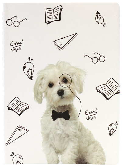 Grand cahier ligné Chien 18.5X25.5cm