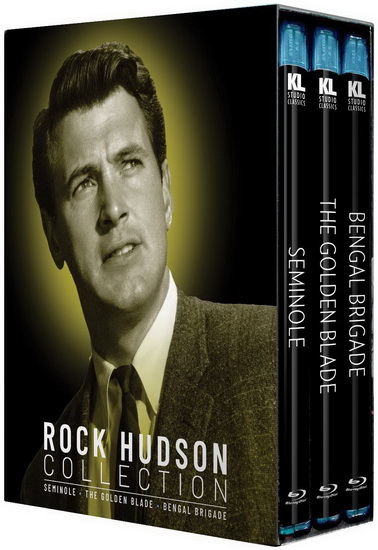 Rock Hudson Collection (Seminole / Golden Blade / Bengal Brigade) (Blu-Ray) - DIVERS