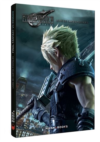 Final Fantasy VII remake : livre de cartes postales Cof. - COLLECTIF