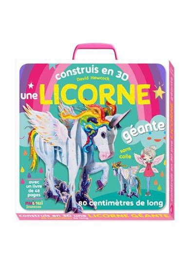 Construis en 3D une licorne géante - DAVID HAWCOCK & AL