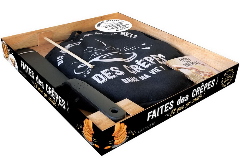 Faites des crêpes ! : et que ça saute !  Cof. - COLLECTIF