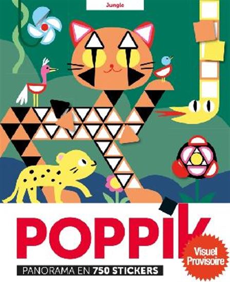Jungle : panorama en 750 stickers - COLLECTIF