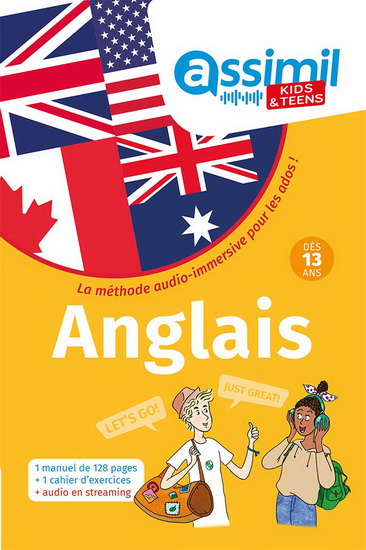 Anglais : la méthode audio-immersive pour les ados ! : dès 13 ans Cof. - NOLWENA MONNIER - EVE GROSSET