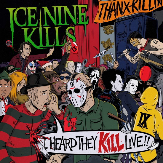 I Heard They Kill Live (2Vinyl) - ICE NINE KILLS