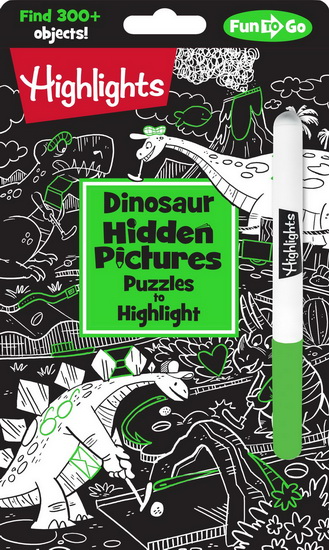 Dinosaur Hidden Pictures Puzzles to Highlight - COLLECTIF