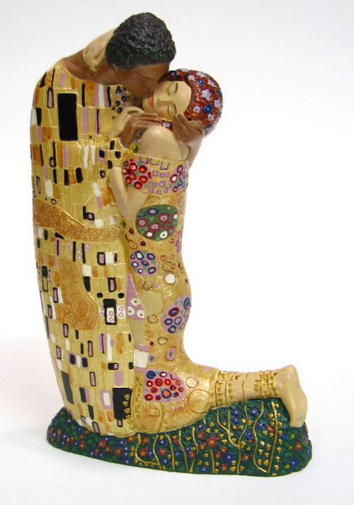 Figurine Klimt Le baiser - I