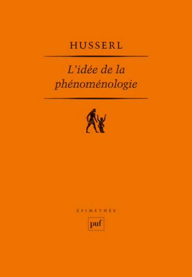 L&#39;Idée de la phénoménologie - EDMUND HUSSERL