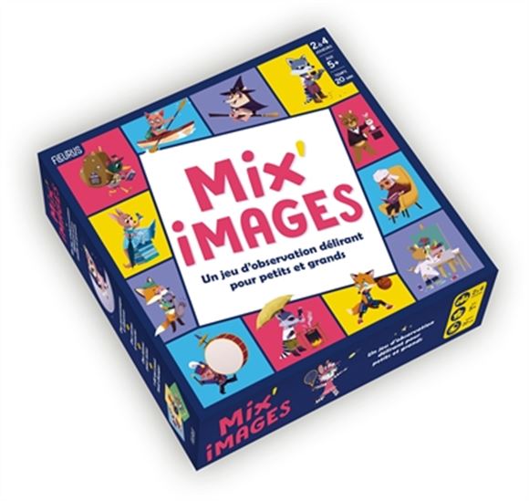 Mix'images : un jeu d'observation délirant pour petits et grands Cof. - MUHD NOH & AL