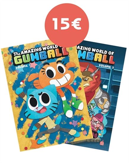 Pack Le monde incroyable de Gumball T.01-02 - COLLECTIF