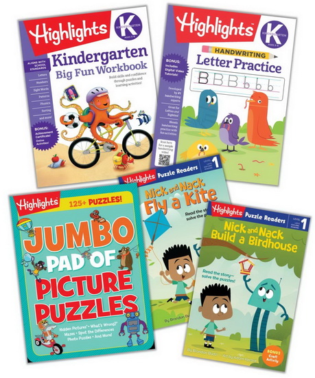 Kindergarten Learning Fun Bundle - COLLECTIF