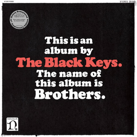 Brothers (Deluxe Remastered 10th Anniversary Edition) (2Vinyl) - BLACK KEYS (THE)