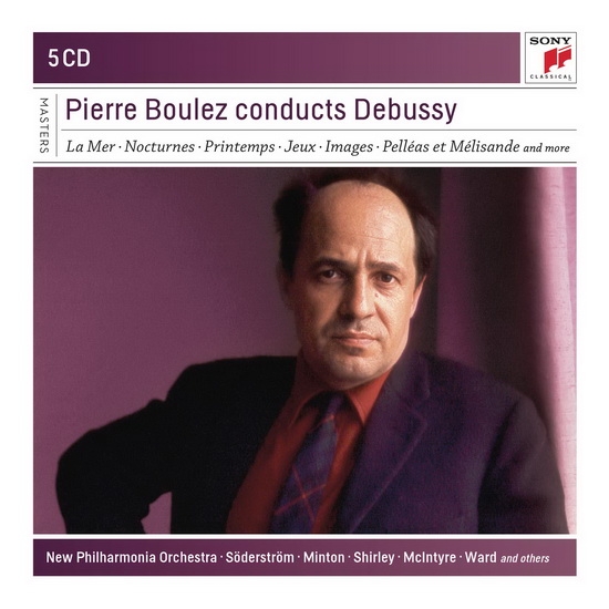 Pierre Boulez Conducts Debussy (Sony Classical Masters) (5CD) - DEBUSSY