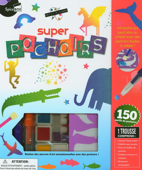 Super pochoirs N. éd. - COLLECTIF