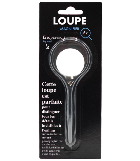 Loupe ronde 5cm 5X