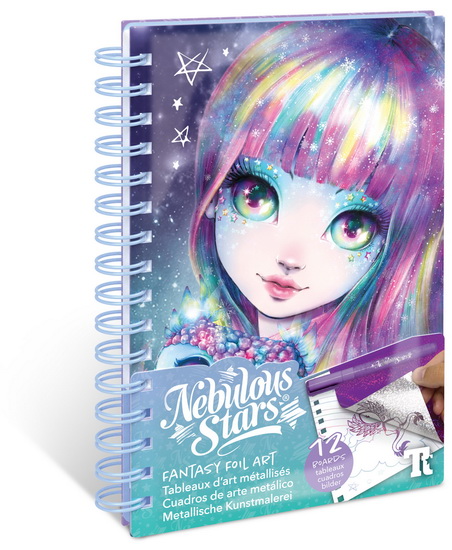 Petit carnet tableaux à métalliser