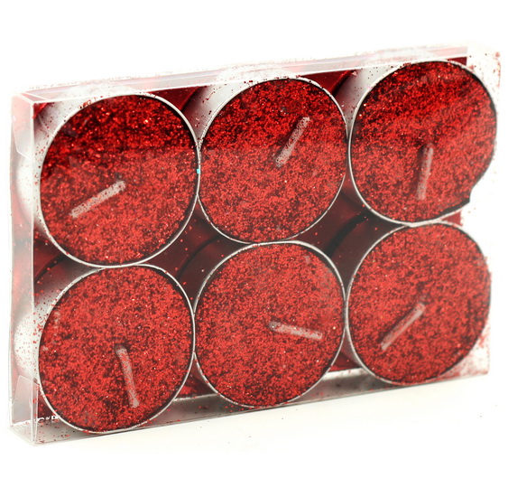 Ens. de 6 lampions Rouges