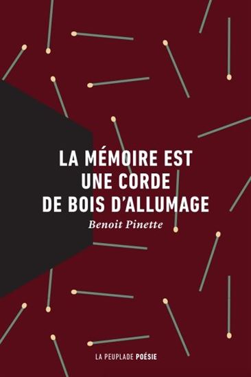 La Mémoire est une corde de bois d&#39;allumage - BENOIT PINETTE