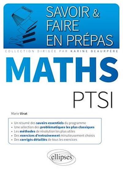 Mathématiques PTSI - MARIE VIRAT