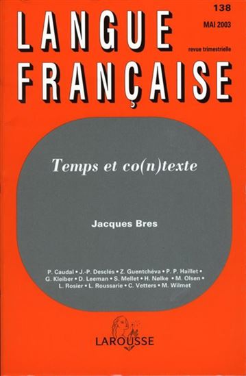 Langue française. #138 - JACQUES BRES