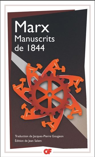 Manuscrits de 1844 N. éd. - KARL MARX
