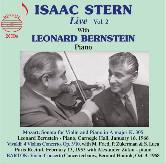 Isaac Stern Live, Vol. 2 - COMPILATION CLASSIQUE