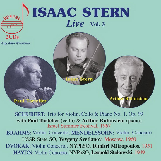 Isaac Stern Live, Vol. 3 - COMPILATION CLASSIQUE