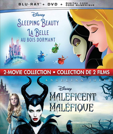 Sleeping Beauty / Maleficent: 2 Movie Collection (Blu-Ray+Dvd) - DIVERS